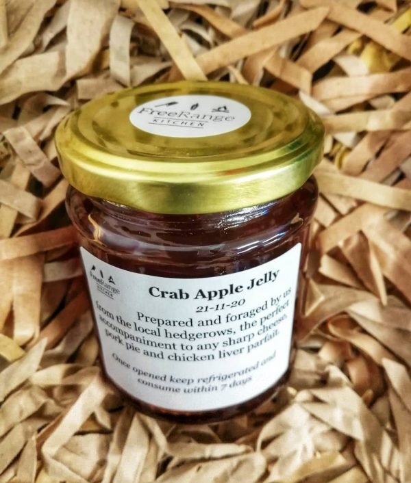 Crab Apple Jelly Free Range Kitchen Locally foraged Yorkshire Apples